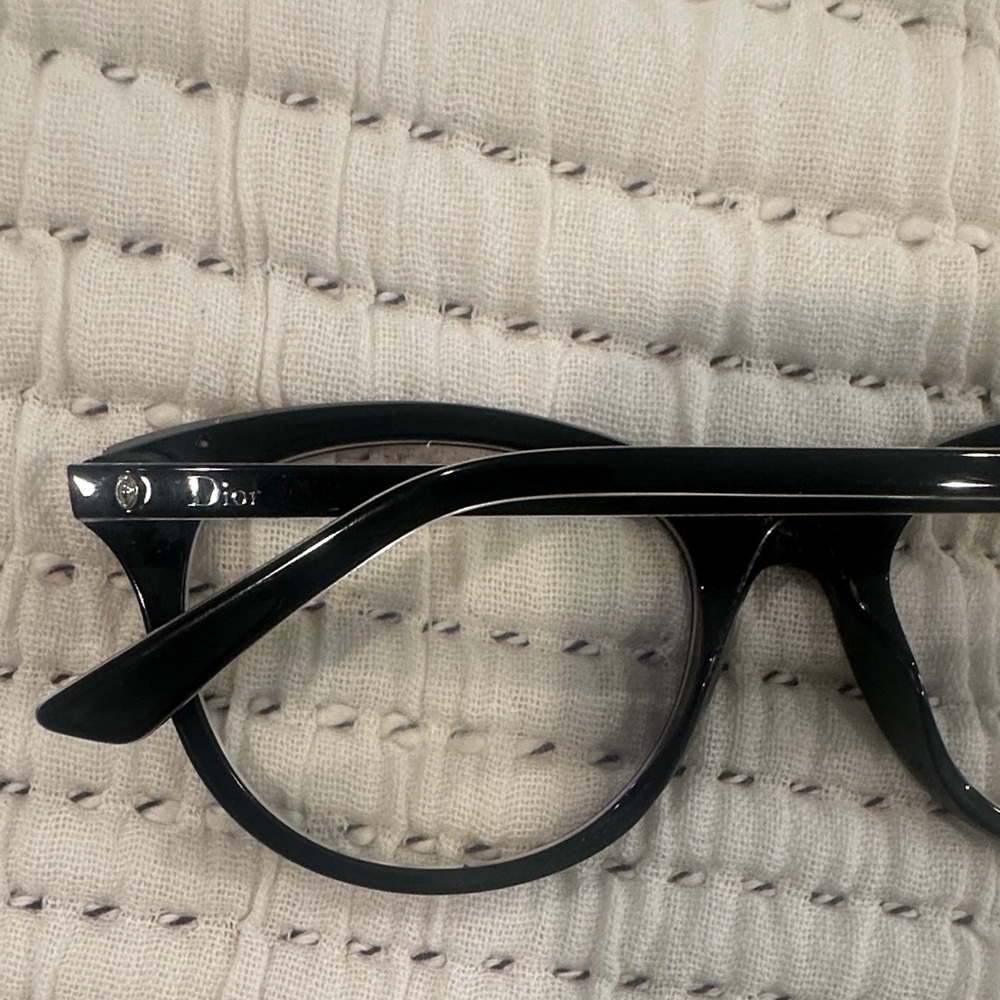 Dior Elegant Women's Glasses- black - Picture 3 of 5